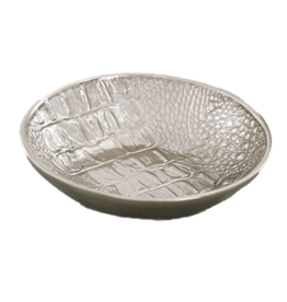 Beatriz Ball GIFTABLES Croc Round Mini Bowl in Beatriz Gold