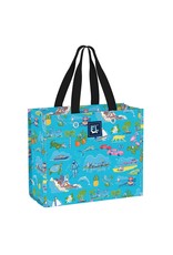 Scout Bags Large Package Tote Gift Bag In Florida Pattern