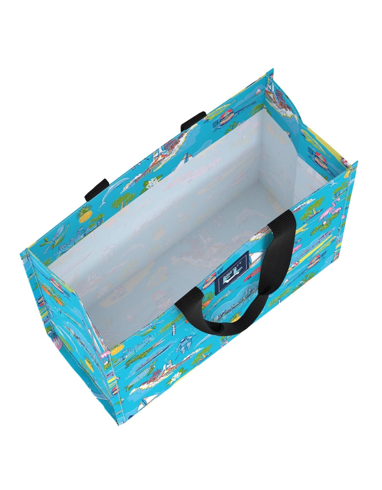 Scout Bags Large Package Tote Gift Bag In Florida Pattern