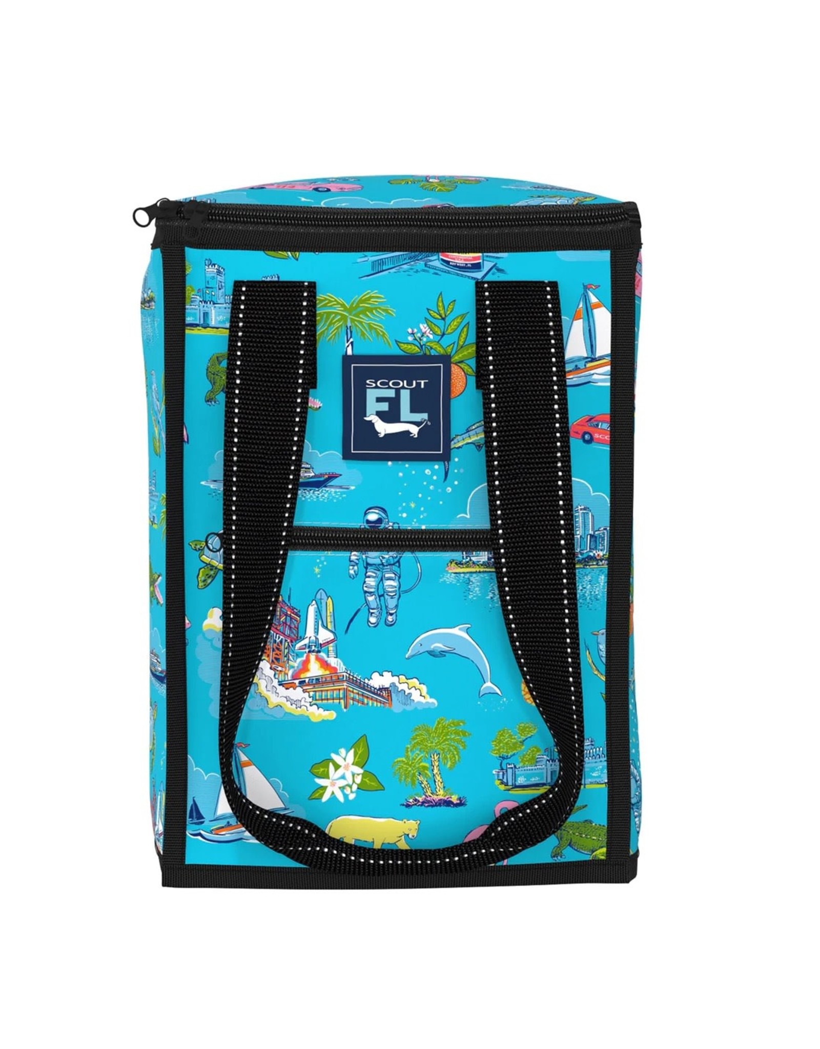 Scout Bags Pleasure Chest Soft Cooler In Florida Pattern