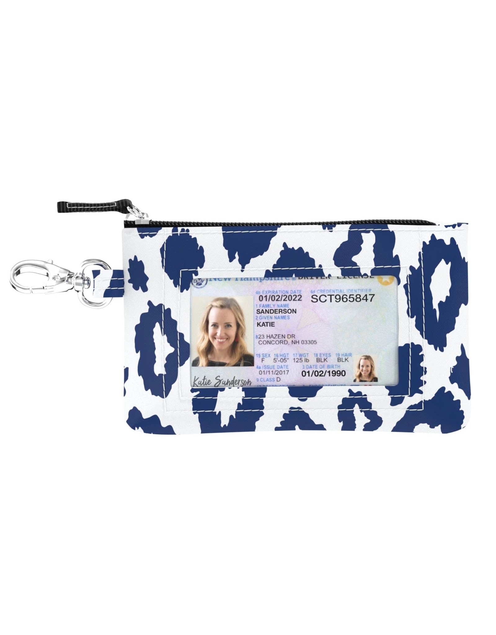 Scout Bags IDKASE Card Holder ID Case In Pawdon Me Pattern