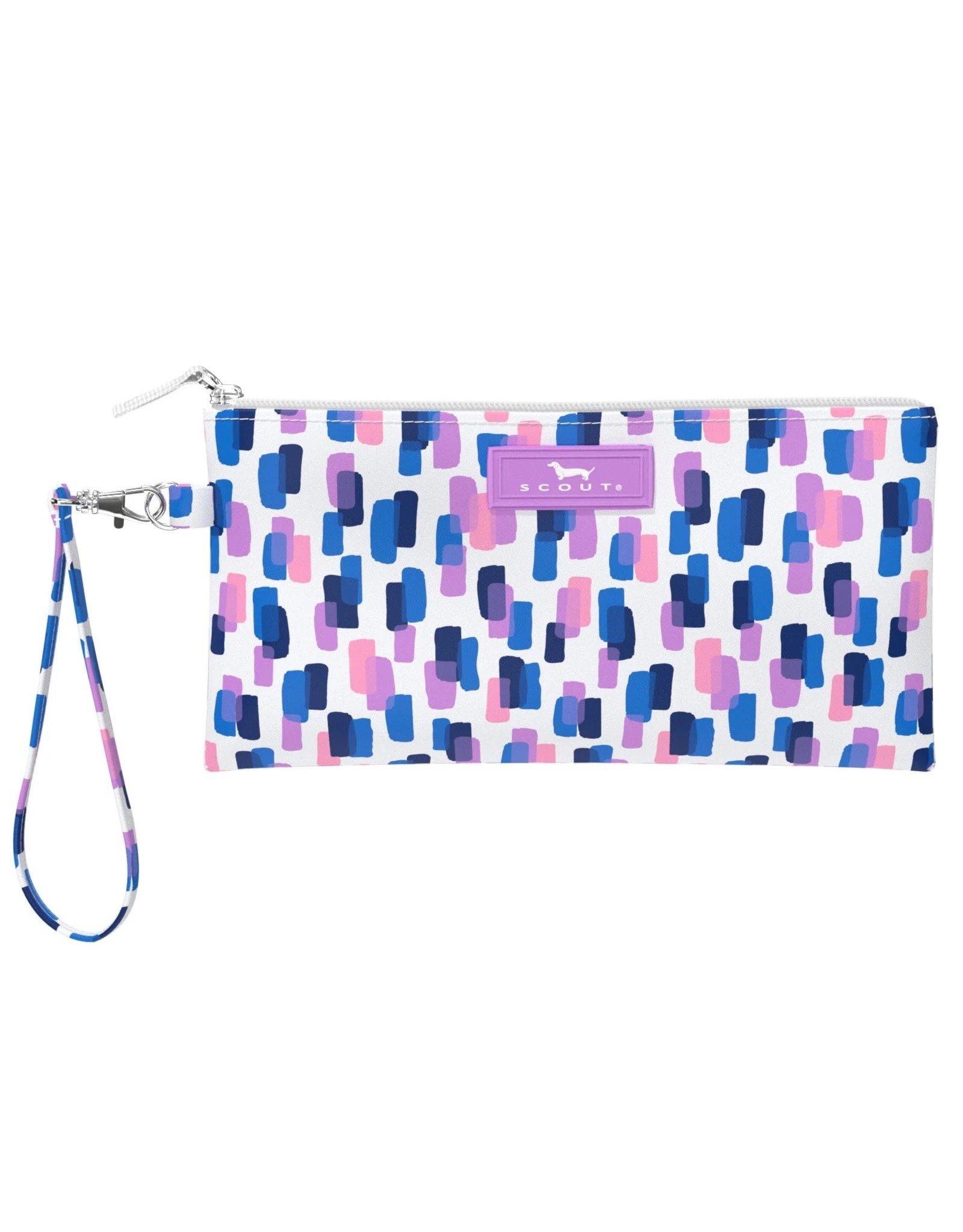 Scout Bags Kate Wristlet Small Clutch With Strap Betti Confetti