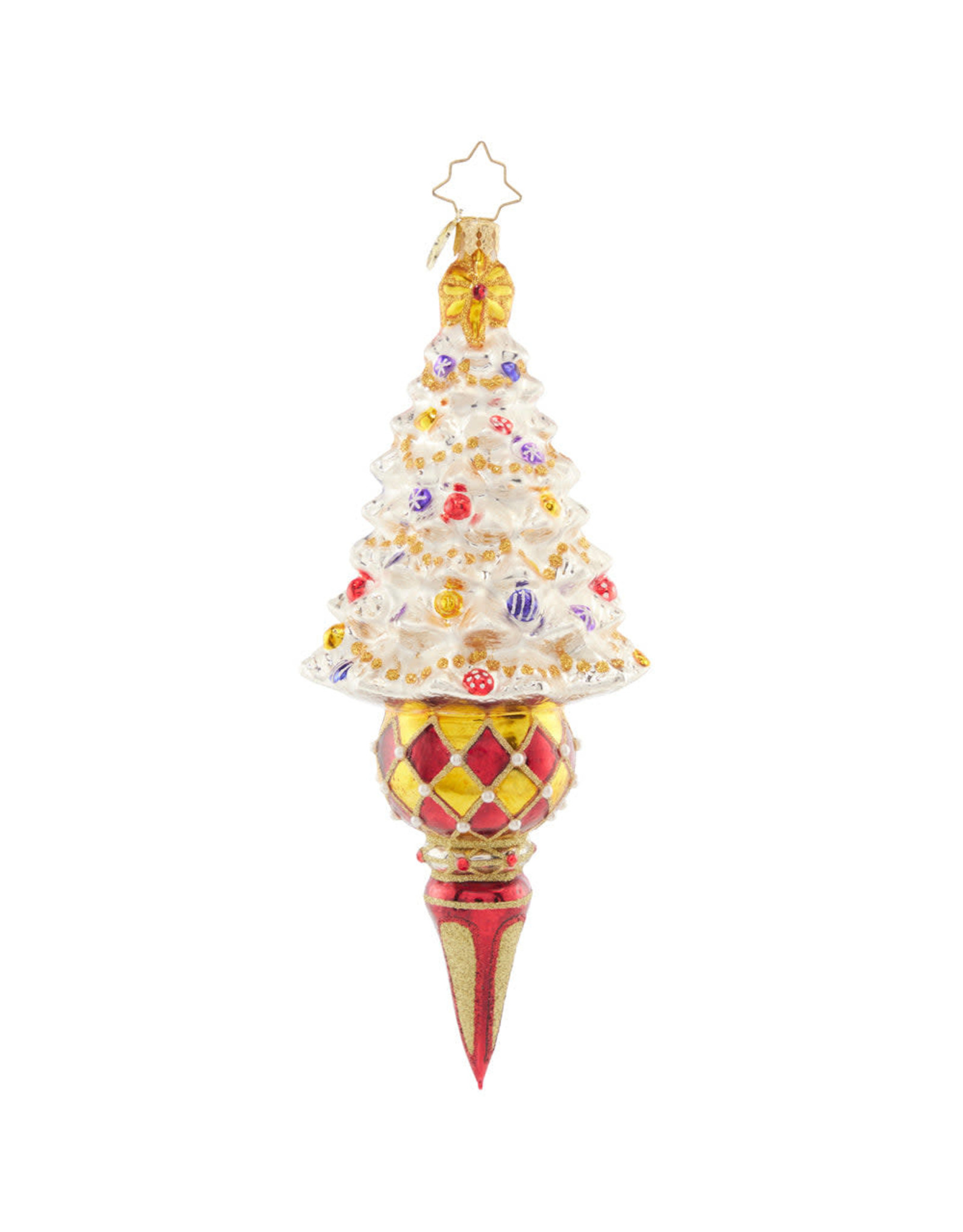 Christopher Radko Winter Elegance Tree Christmas Ornament