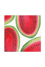 Caspari Paper Lunch Napkins 20pk Kahlo's Watermelon Collage