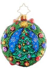 Christopher Radko Santa's Store Time Gem Christmas Ornament