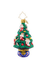 Christopher Radko Candy Cane Conifer Gem Christmas Ornament