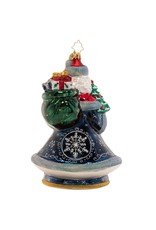 Christopher Radko Santa's Snowy Scene Designer Choice Ornament