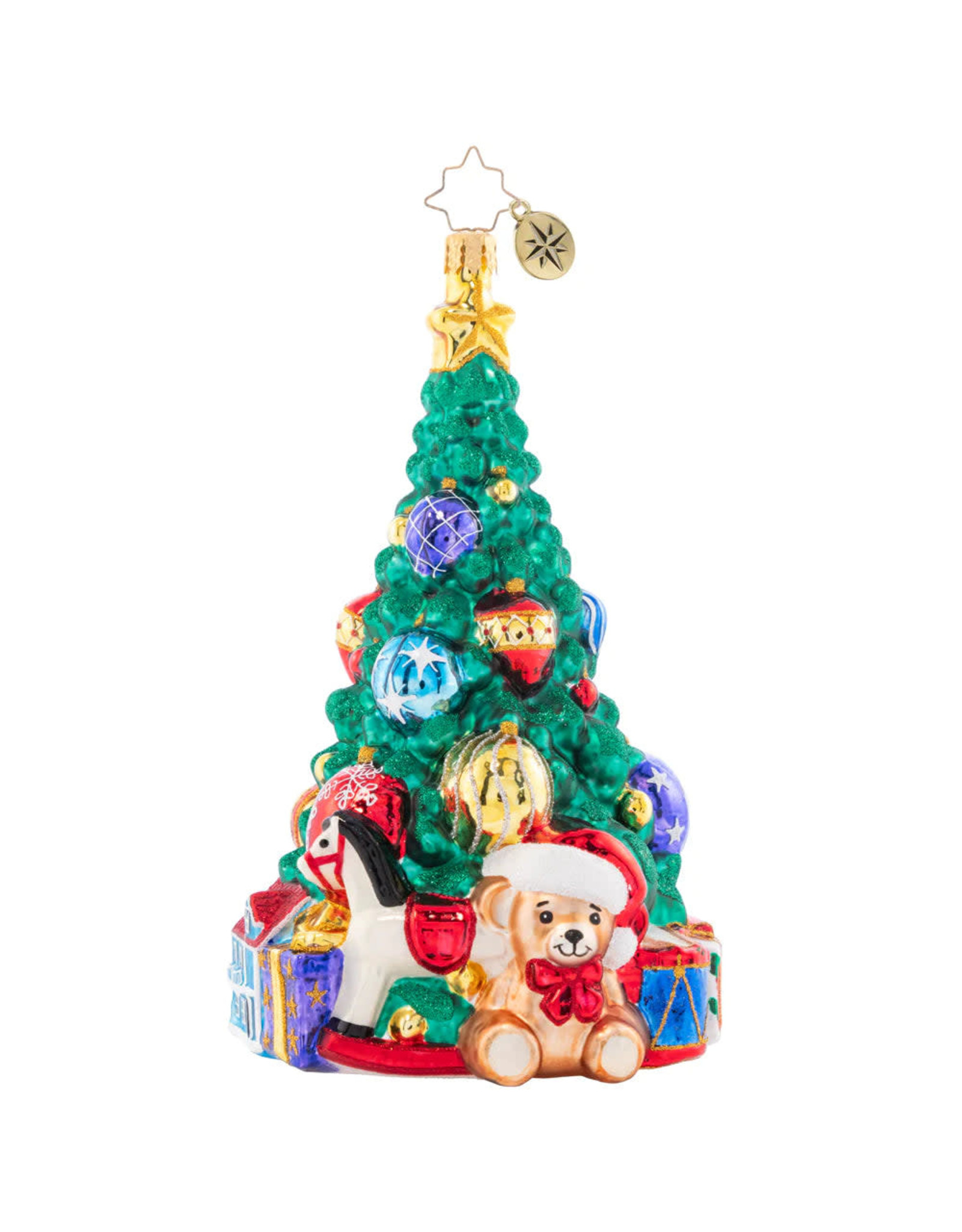 Christopher Radko Tastefully Trimmed Tree Christmas Ornament