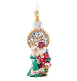 Christopher Radko Ornament of the Month In With The New | January