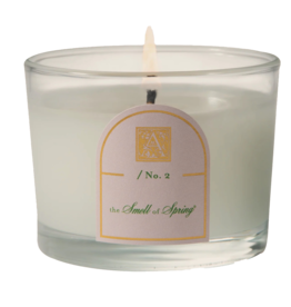 Aromatique The Smell of Spring Petite Tumbler Glass Candle 4.5oz