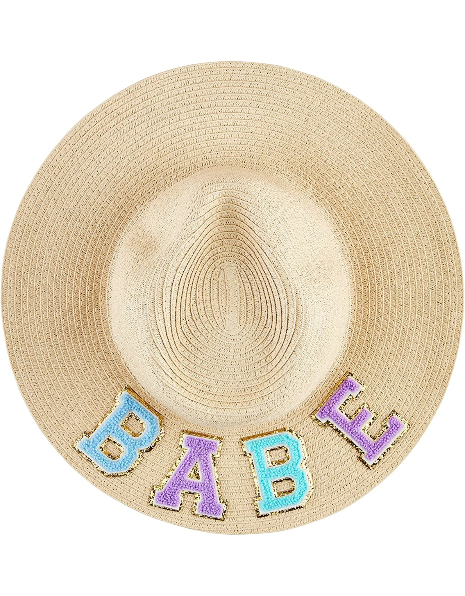 Mud Pie Women's Hats | BABE Patch Fedora In Tan