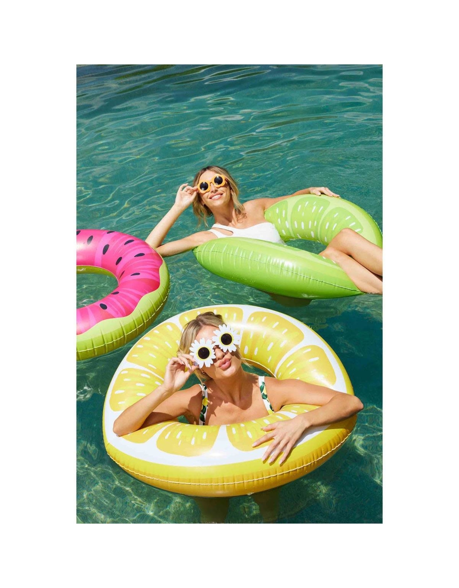 Mud Pie Summer Party Fruit Pool Float Green Lime