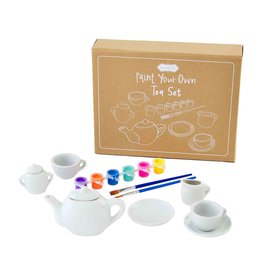 Mud Pie Paint Your Own Tea Set Painting Kit