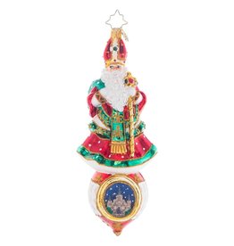 Christopher Radko Stately Saint Nicholas Christmas Ornament