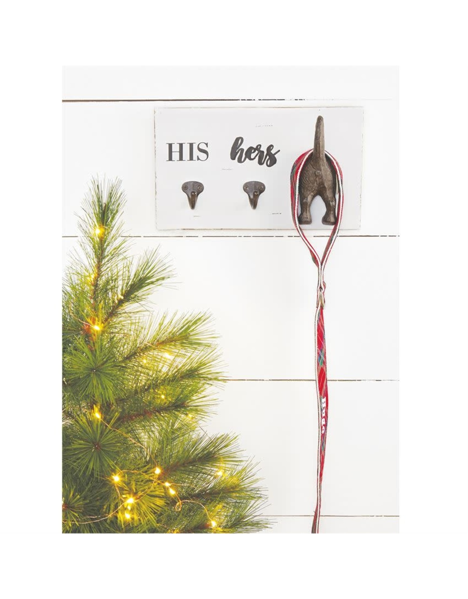Mud Pie His Hers Key Hooks And Dog Leash Holder