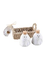 Mud Pie Oyster Salt And Pepper Shakers Set