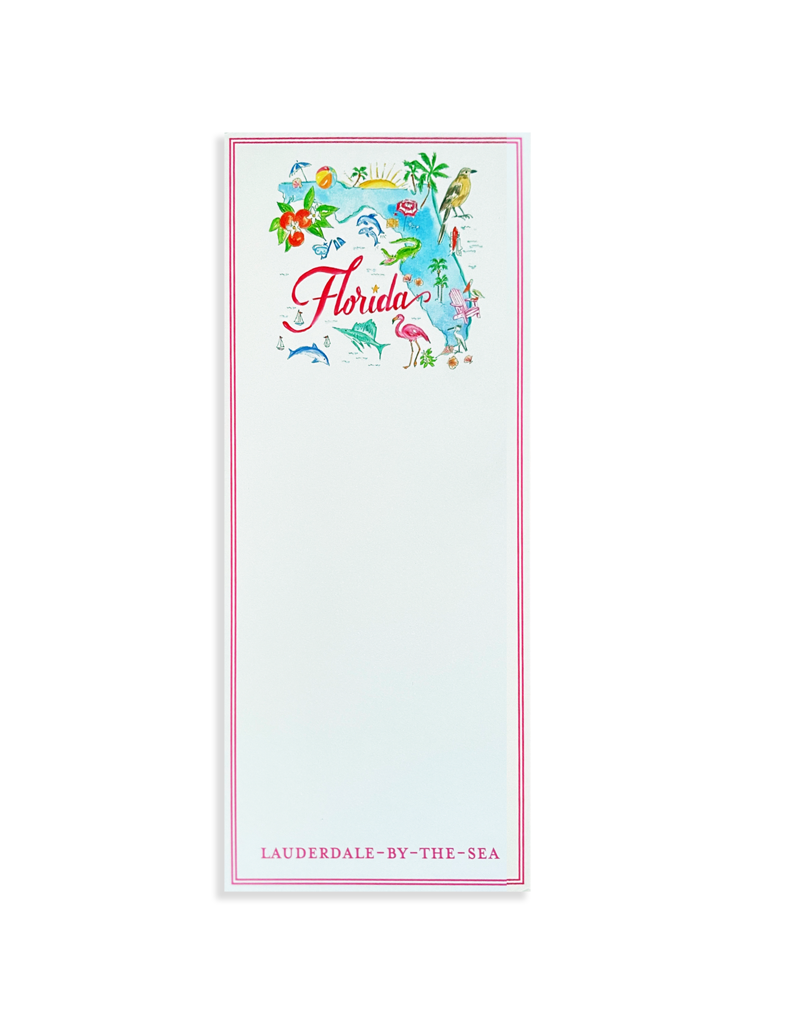 Rosanne Beck Lauderdale-By-The-Sea Florida Skinny List Notepad