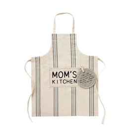 Mud Pie Mom's Kitchen Apron & Pot Holder Set