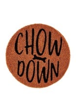 Mud Pie Pet Bowl Mats | Chow Down Dog Bowl Mat