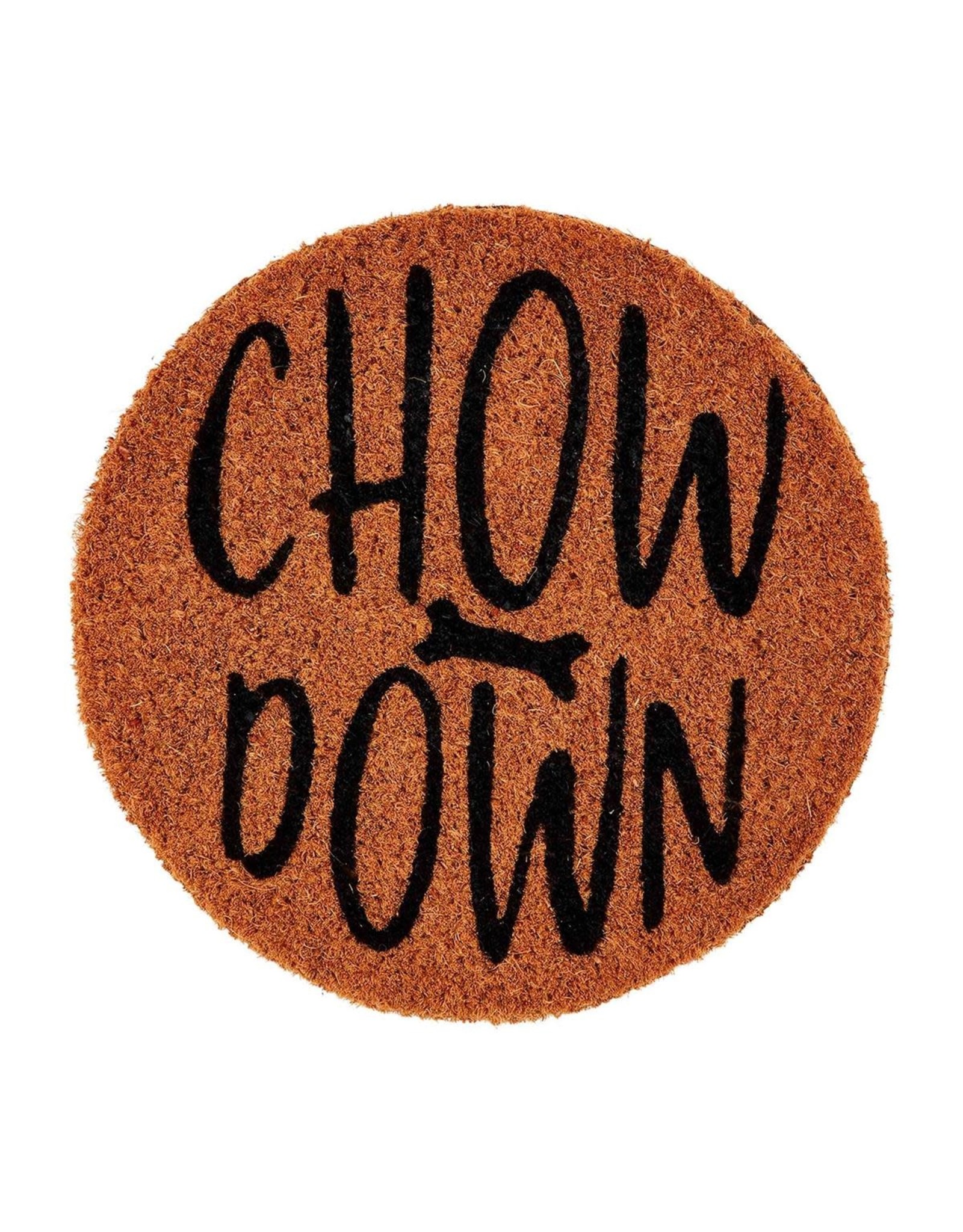 Mud Pie Pet Bowl Mats | Chow Down Dog Bowl Mat
