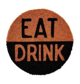 Mud Pie Pet Bowl Mats | Eat Drink Dog or Cat Bowl Mat