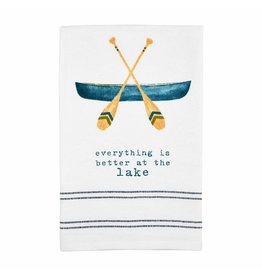 Mud Pie Hand Towel Everything Is Better At The Lake