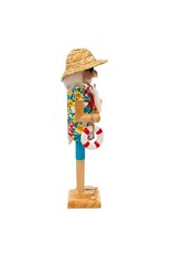 Kurt Adler Beach Santa Nutcracker 15 Inch W Cocktail