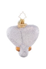 Christopher Radko Opulent Elephant Gem Christmas Ornament