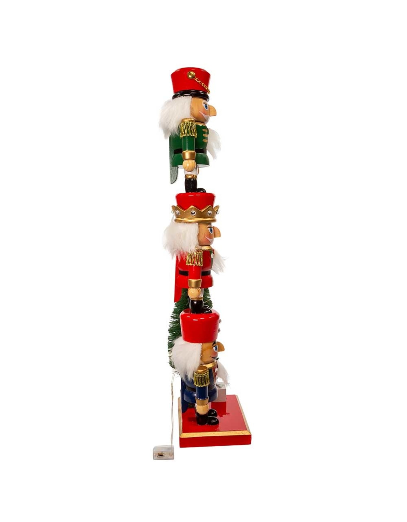 Kurt Adler Battery-Operated 18 Inch Nutcracker With Christmas Tree