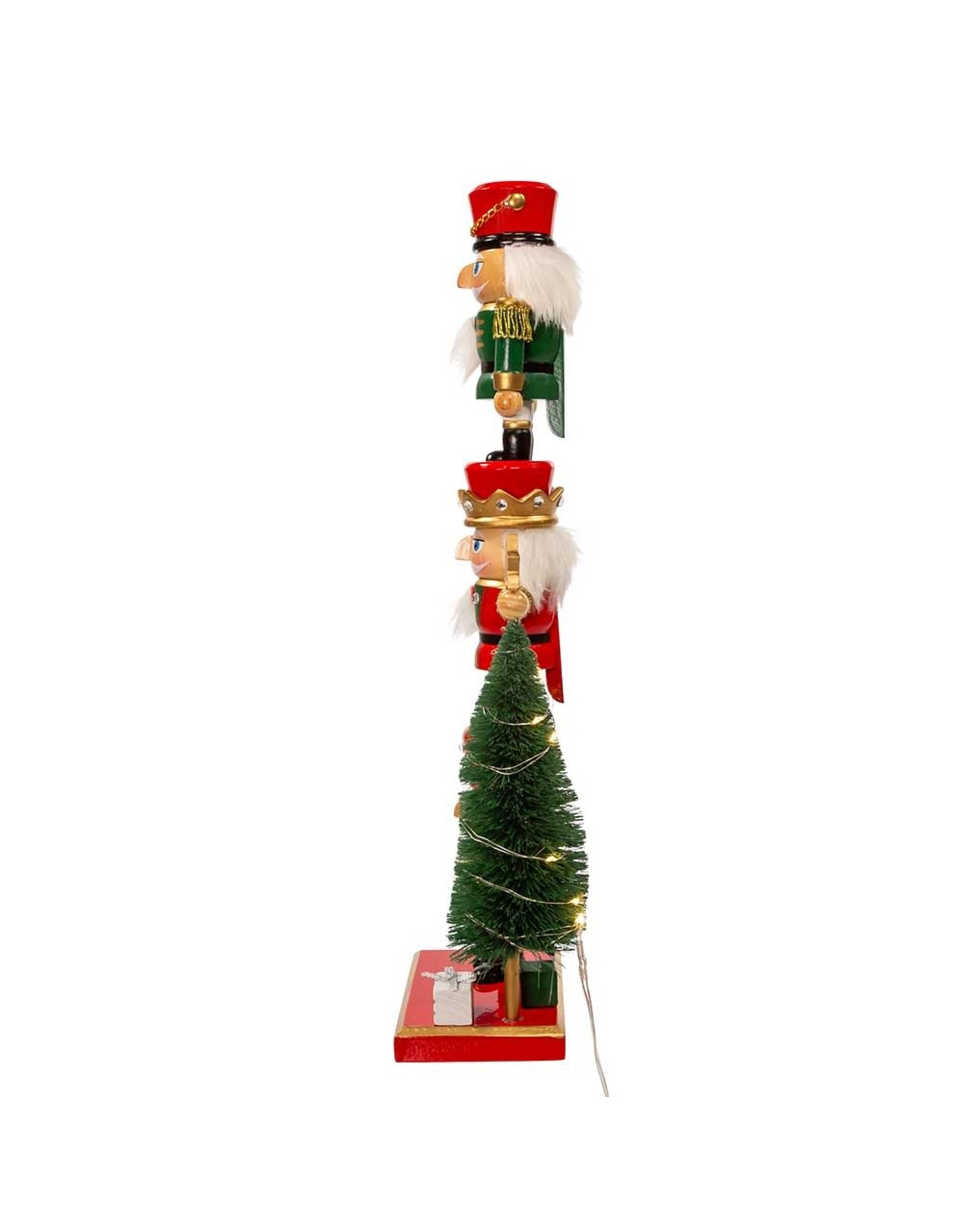 Kurt Adler Battery-Operated 18 Inch Nutcracker With Christmas Tree