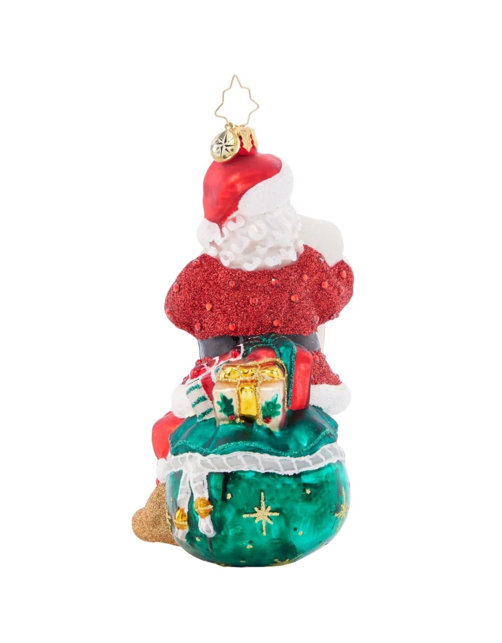 Christopher Radko Holly Jolly New Year Ornament 2023