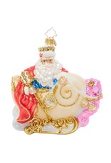Christopher Radko Sea King Santa Christmas Ornament