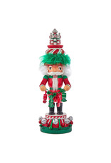Kurt Adler Hollywood Nutcrackers Candy Tower Hat Nutcracker 15 Inch