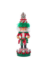 Kurt Adler Hollywood Nutcrackers Candy Tower Hat Nutcracker 15 Inch