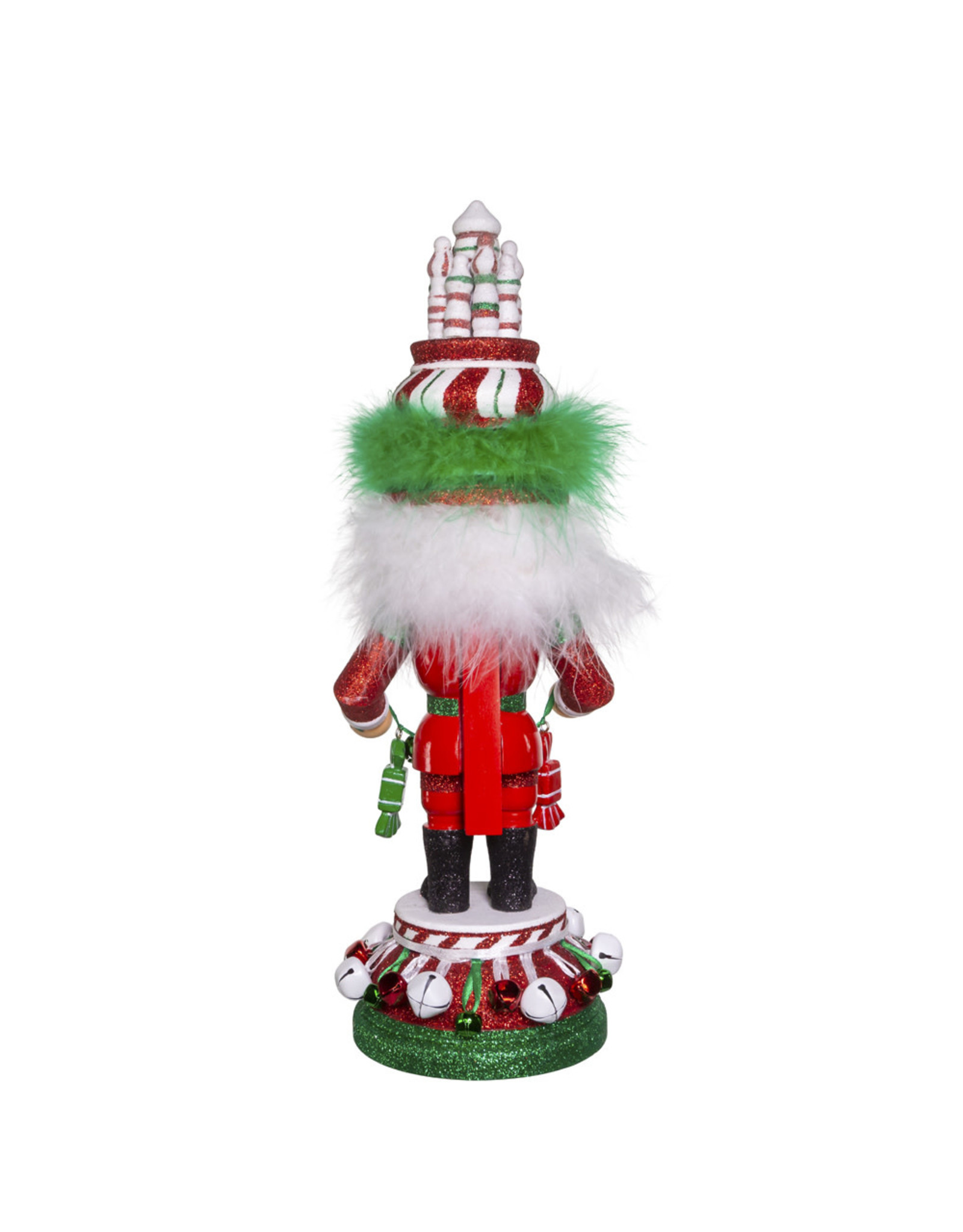 Kurt Adler Hollywood Nutcrackers Candy Tower Hat Nutcracker 15 Inch