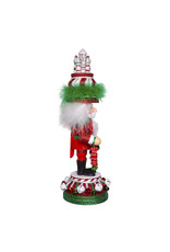 Kurt Adler Hollywood Nutcrackers Candy Tower Hat Nutcracker 15 Inch