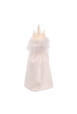 Kurt Adler Hollywood Nutcrackers White Winter LED Hat Nutcracker