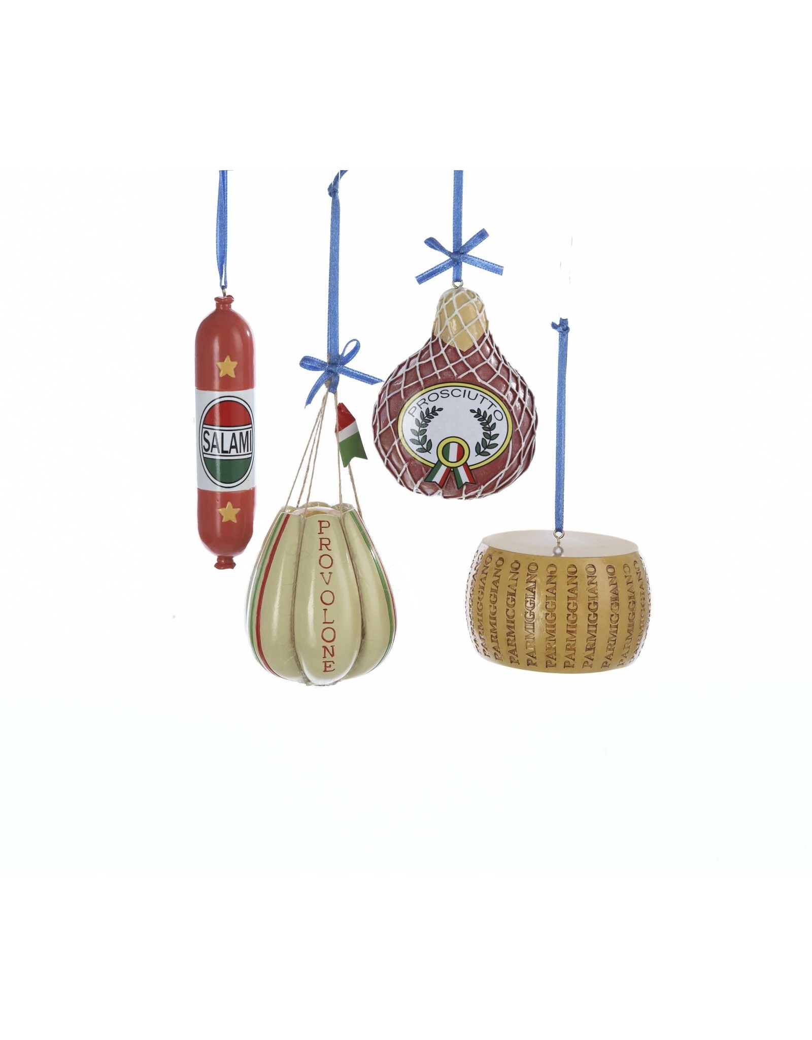 Kurt Adler Italian Deli Foods Ornaments 4 Assorted