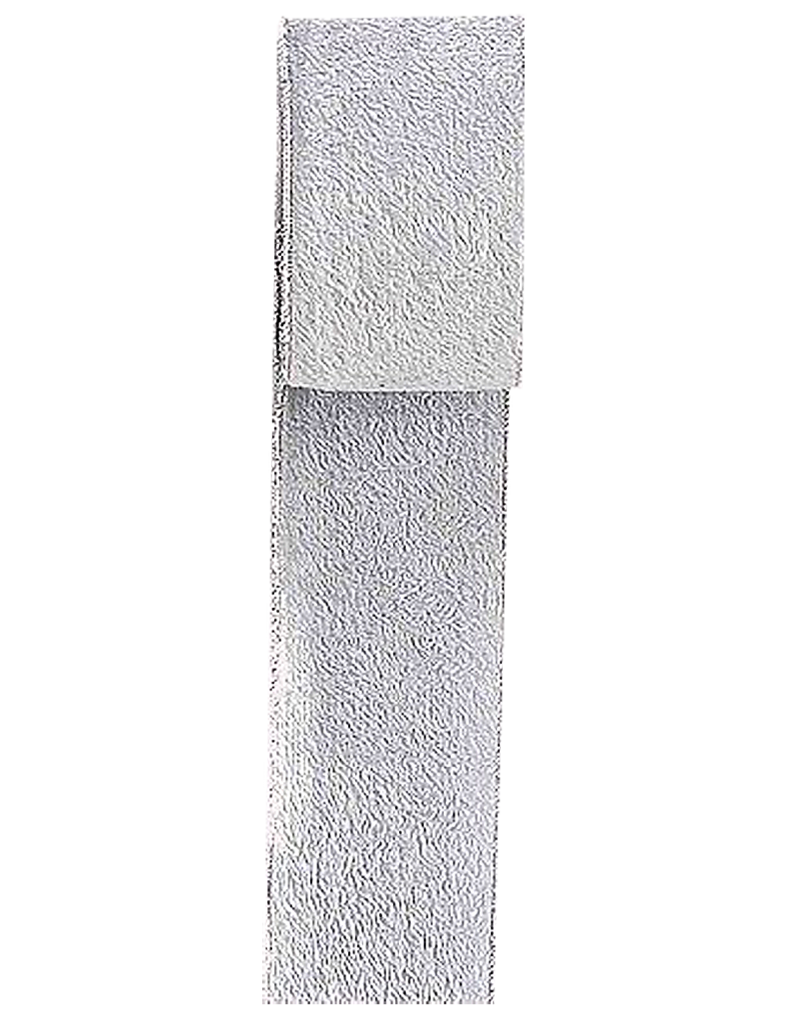 Kurt Adler Ribbons Gray Plush Ribbon 10yd x 2.5 Inch