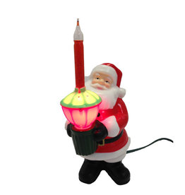 Kurt Adler Santa Bubble Light Night Light 9" Tabletop Decoration