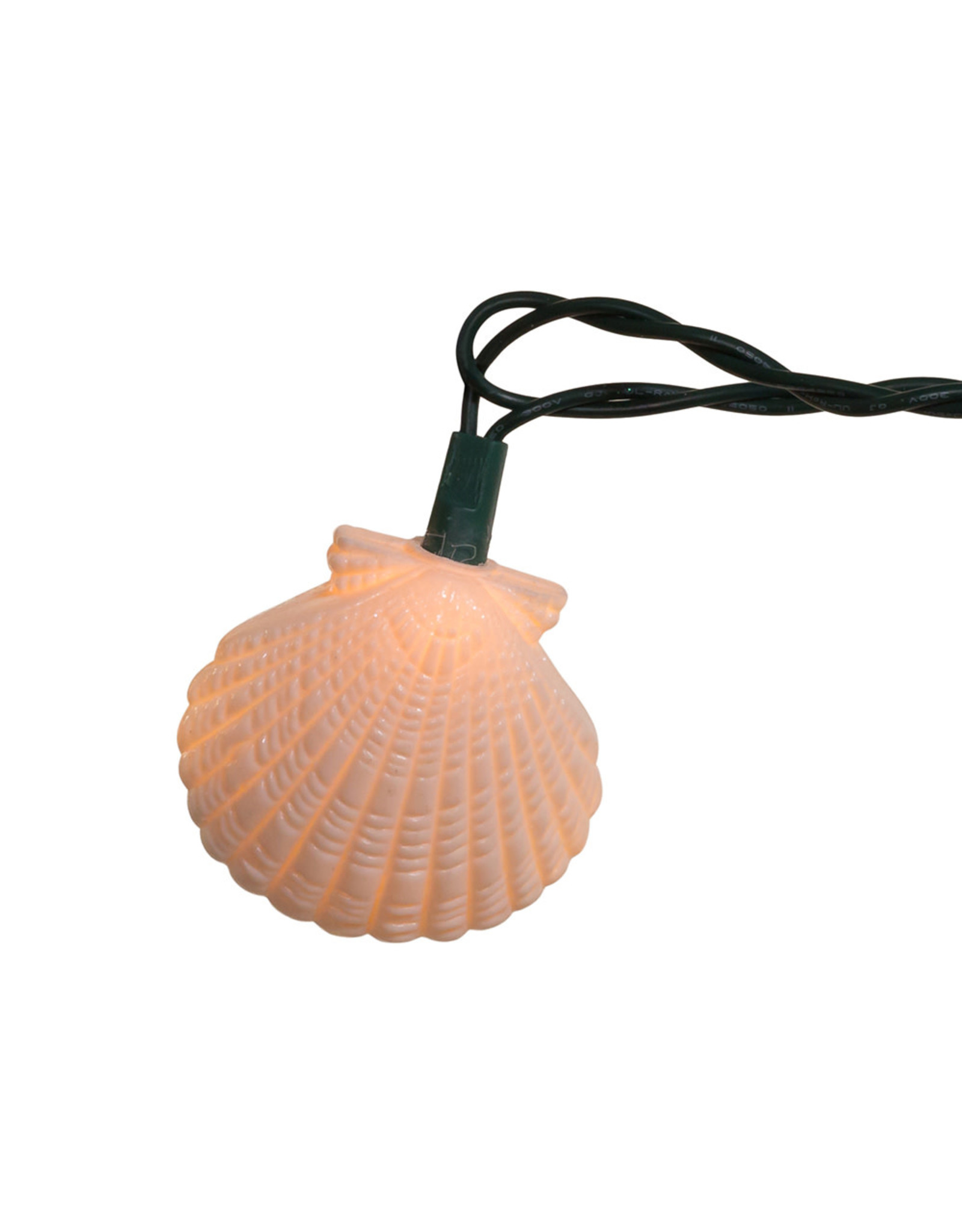 Kurt Adler Shells Novelty String Lights Set With 10 Assorted Shells