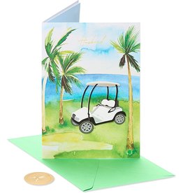 PAPYRUS® Birthday Cards For Husband Tropical Golf Course