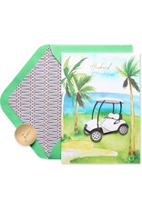 PAPYRUS® Birthday Cards For Husband Tropical Golf Course