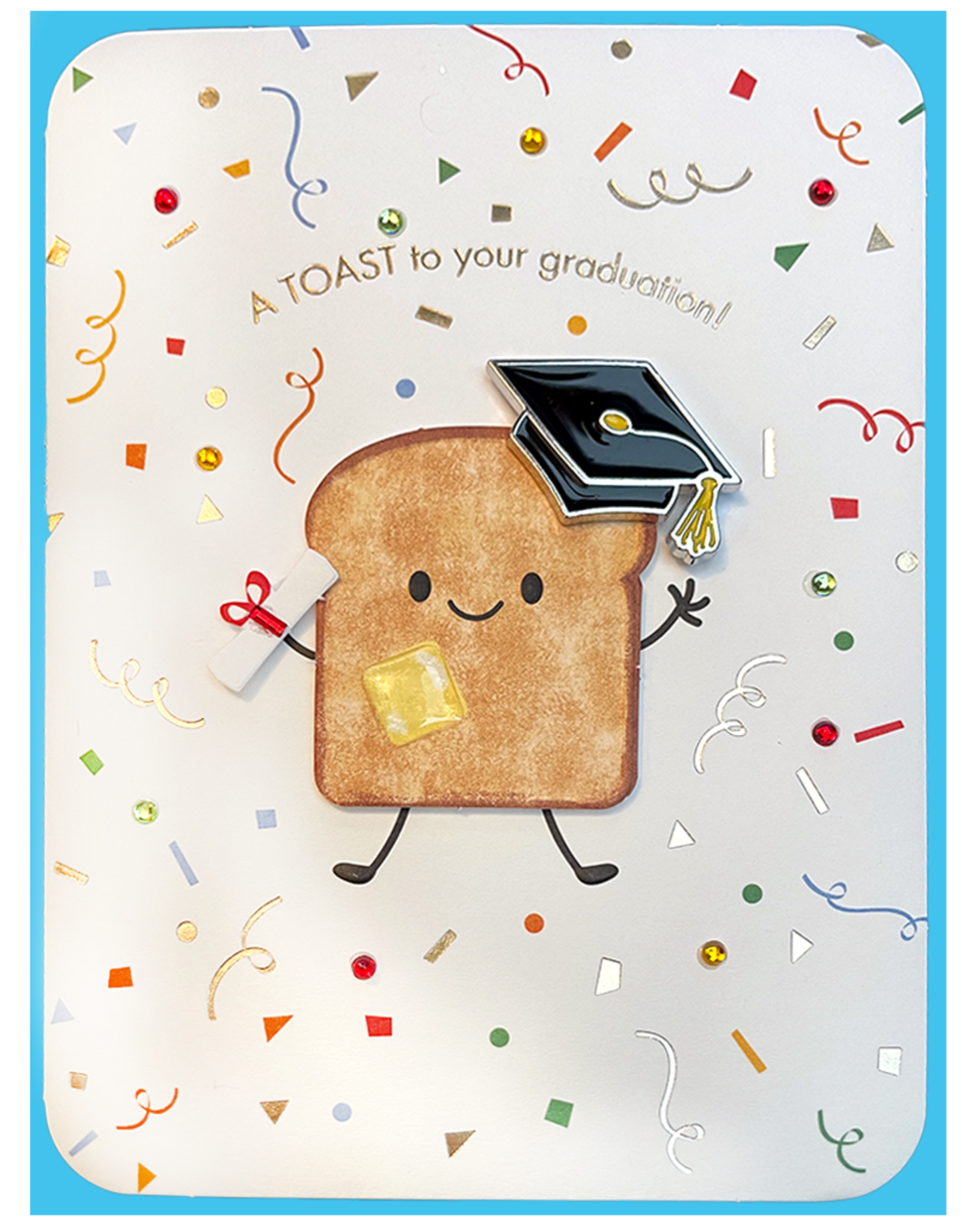 PAPYRUS® Graduation Cards Graduation Toast Card