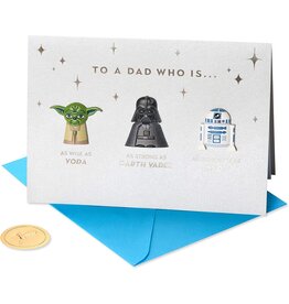 PAPYRUS® Father's Day Cards Star Wars Card Best Dad In The Galaxy