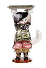 Mark Roberts Fairies Cat Holding Serving Tray Server