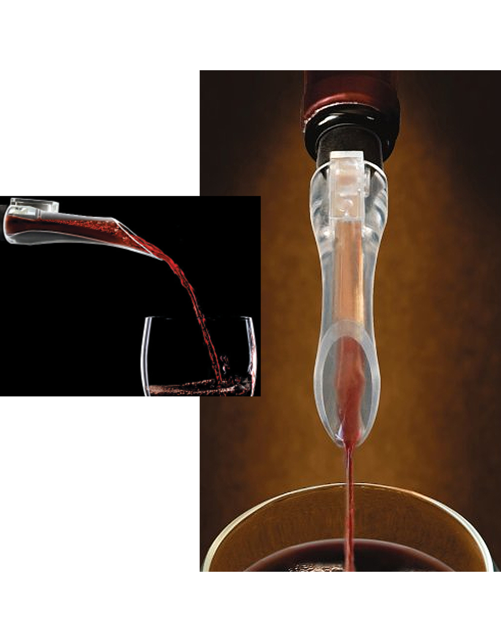 Cork Pops VinOair Wine Aerator In-Bottle Non-Drip Pourer