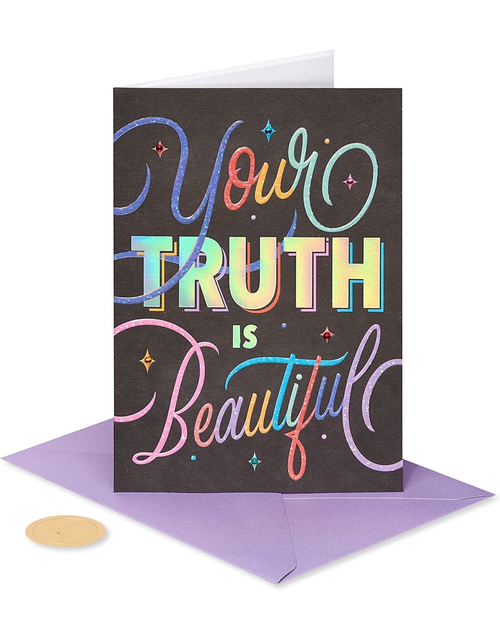 PAPYRUS® Birthday Card LGBTQIA+ Your truth is beautiful