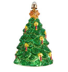 Kurt Adler Illuminated Gems USB LED Lighted Christmas Tree Ornament