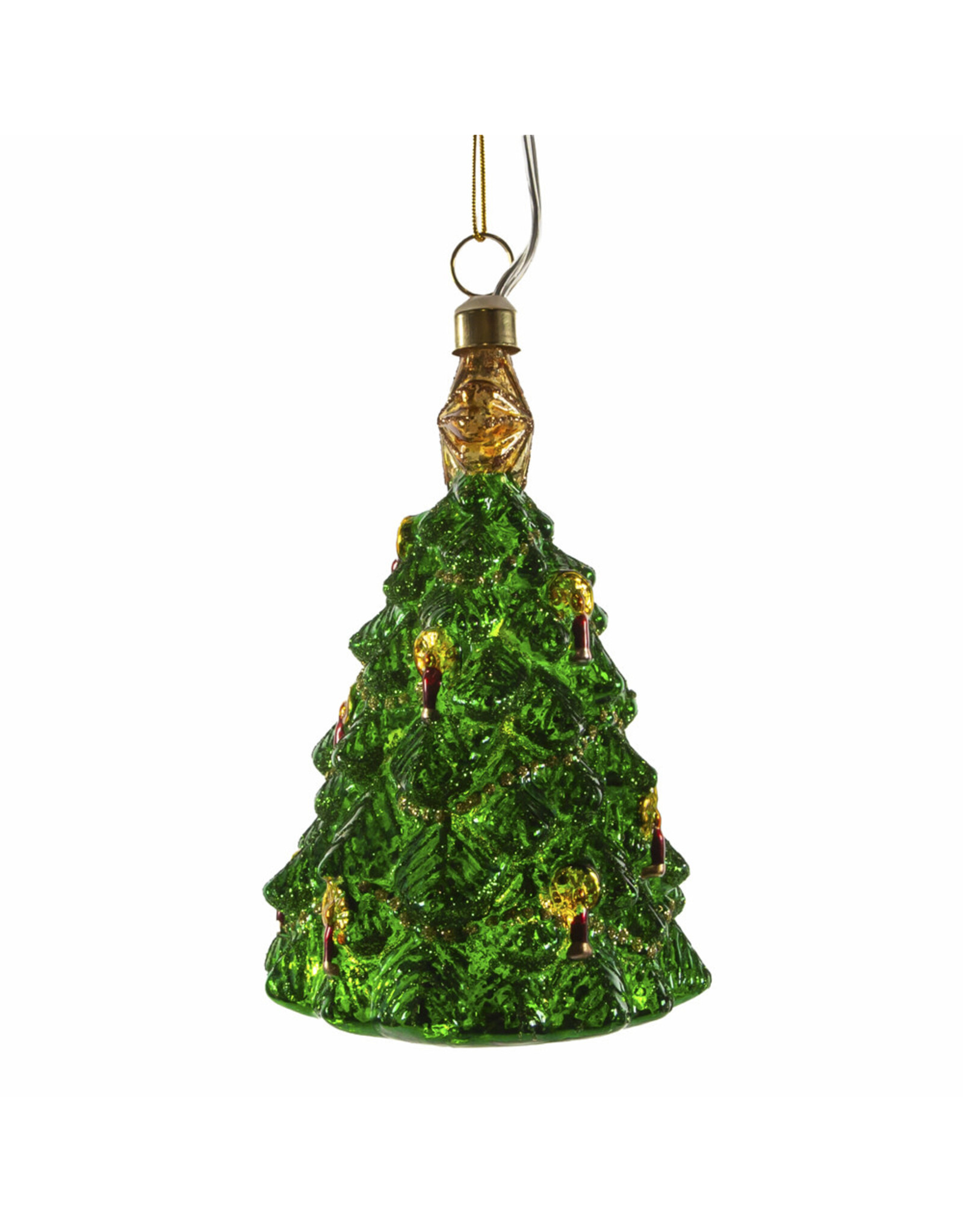 Kurt Adler Illuminated Gems USB LED Lighted Christmas Tree Ornament